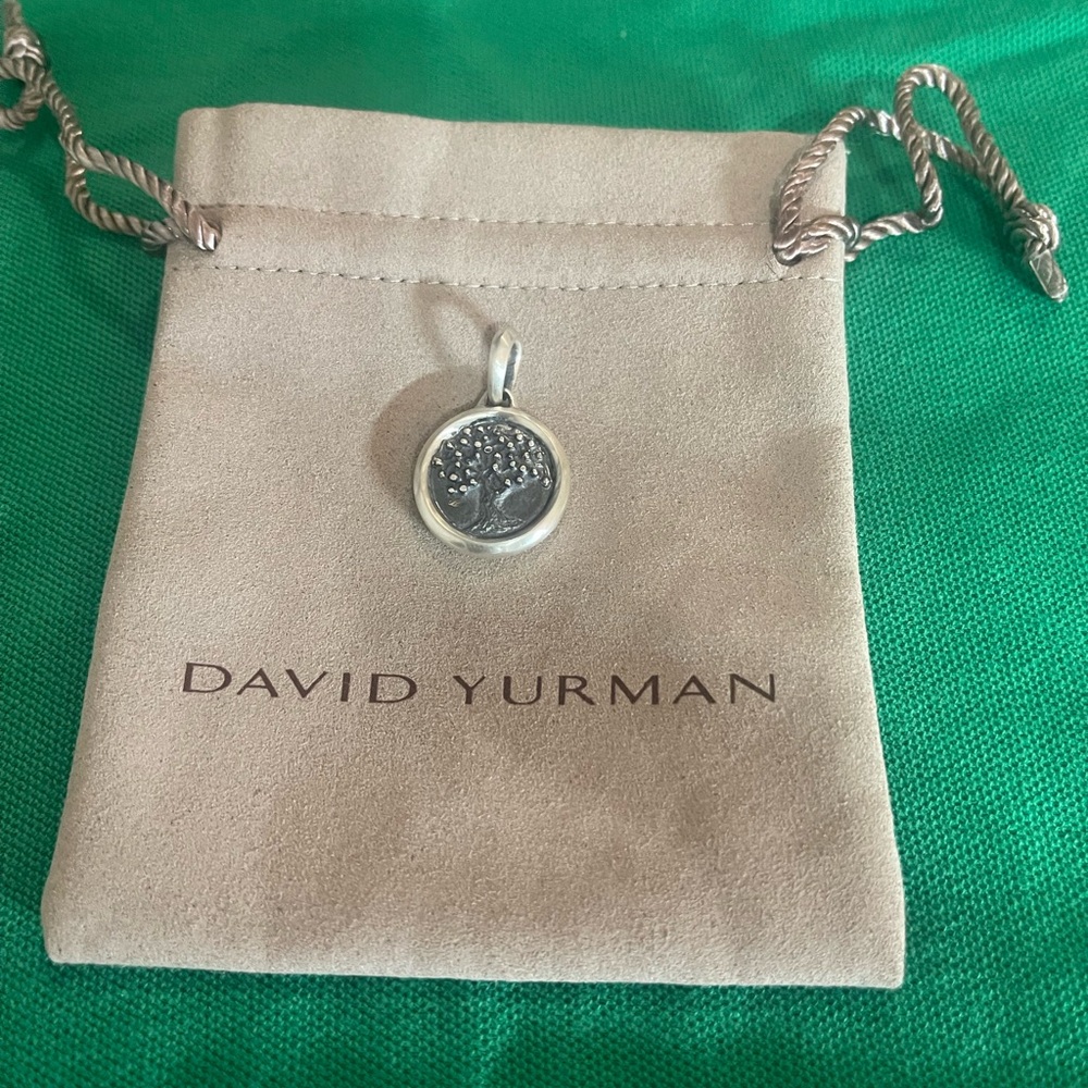 David yurman men’s tree of the life pendant 22.8 mm